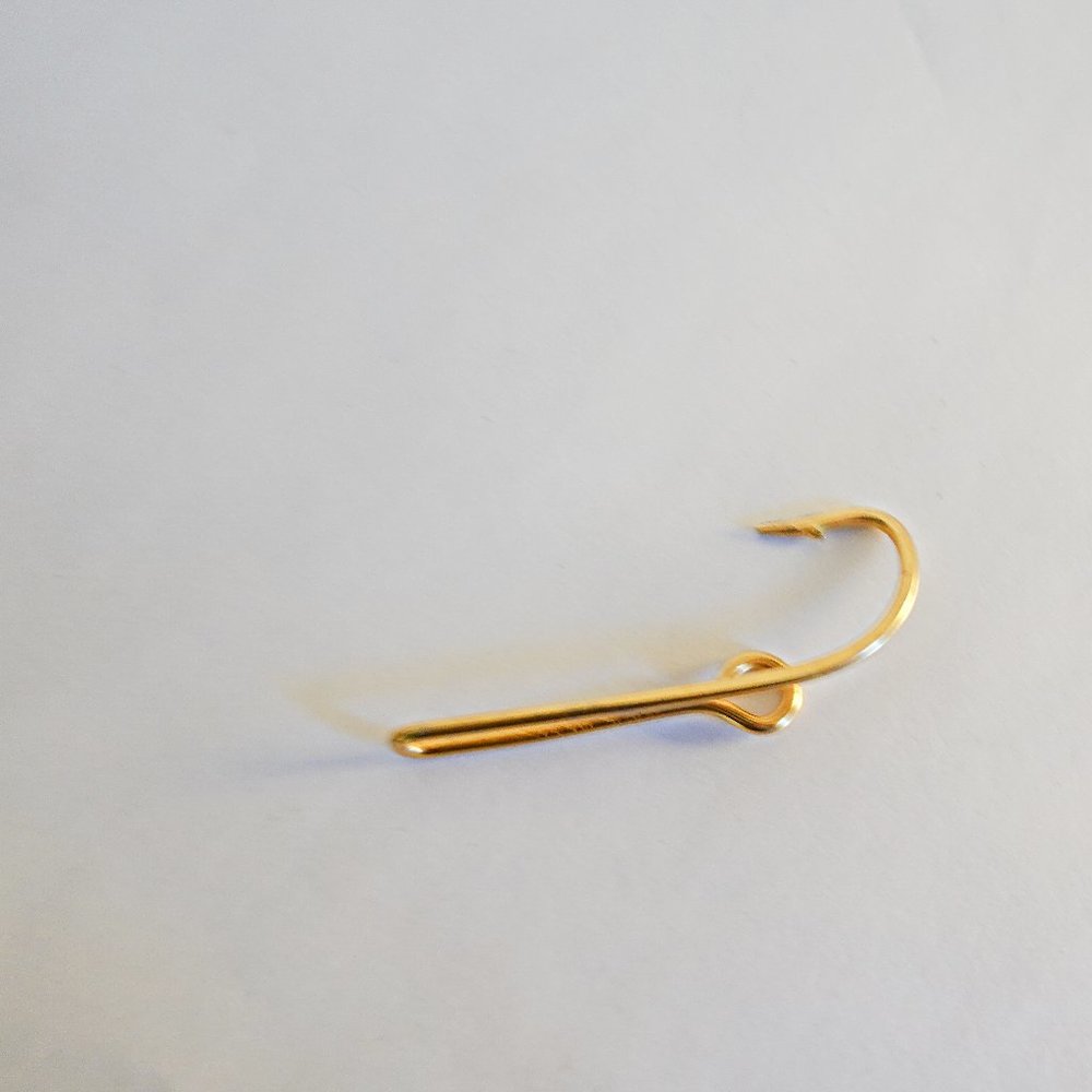 Fish Hook Tie Bar
